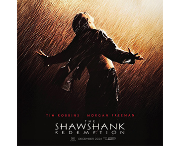 “The Shawshank Redemption” ผลงานที่ถูกโหวดให้ติดอันดับ 1 ในภาพยนตร์ที่ดีที่สุดตลอดกาล หวนคืนสู่จอยักษ์อีกครั้งที่ “เฮ้าส์ สามย่าน”